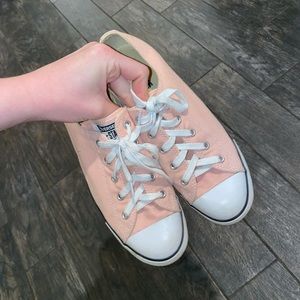 Pink converse